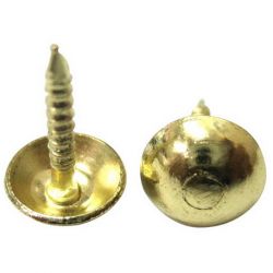 NL-01G Sofa Nail (Cap Dia. 7.5mm, Pin Dia. 1.6mm, Height 12.5mm with Grooves)
